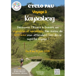 Voyage à Kaysesberg - Cyclo Pau