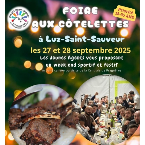 FOIRE AUX COTELETTES A LUZ ST SAUVEUR - 2025