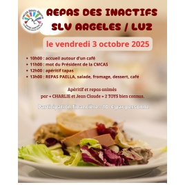 REPAS DES INACTIFS SVL ARGELES / LUZ - 2025