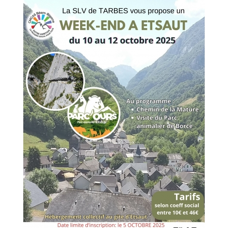 WEEK-END A ETSAUT - SLV TARBES - 2025
