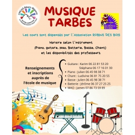 MUSIQUE TARBES 2025/2026