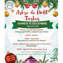 ARBRE DE NOEL SLV TARBES 2023