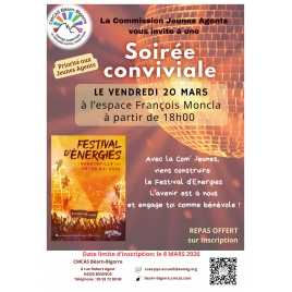 Viens construire Le festival d'Energies - 2026