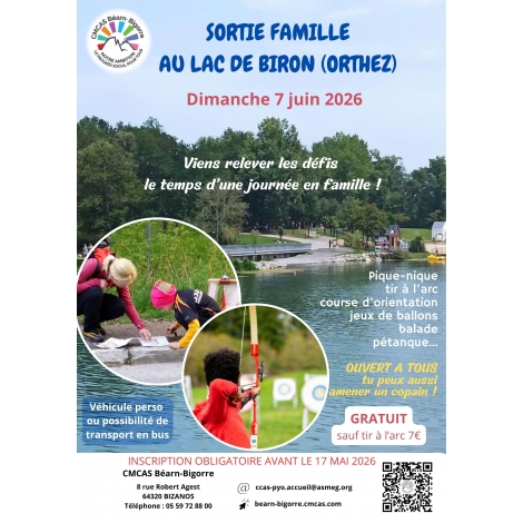 SORTIE FAMILIALE au LAC DE BIRON - 2026