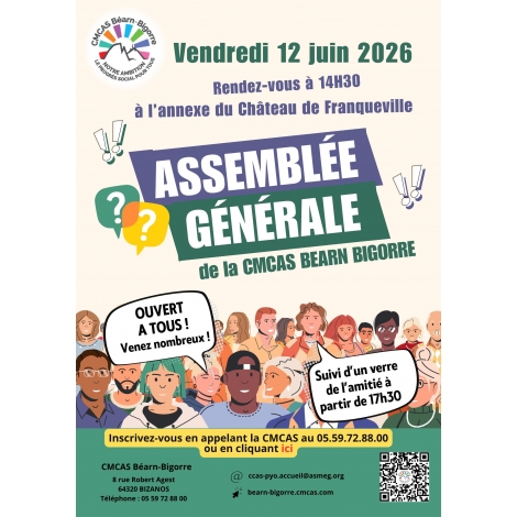 ASSEMBLEE GENERALE DE LA CMCAS BEARN-BIGORRE - 2026