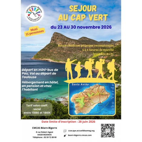 RANDONNEE AU CAP VERT - 2026