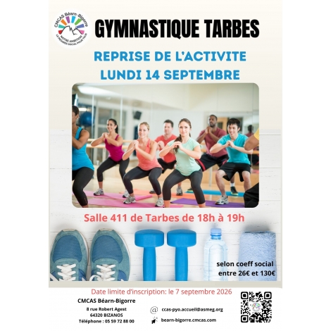 GYMNASTIQUE SLV TARBES 2026/2027