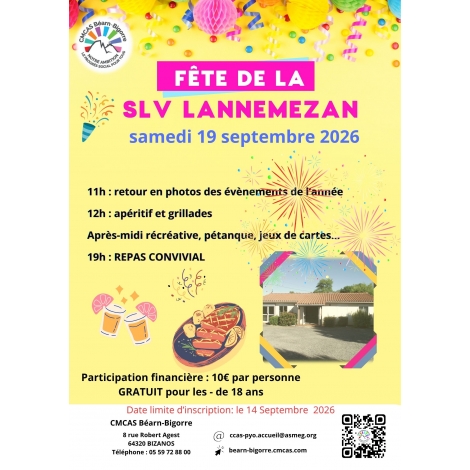FETE DE LA SLV DE LANNEMEZAN - 2026