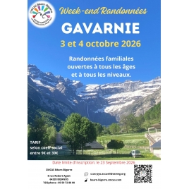 WEEK-END RANDO A GAVARNIE - 2026