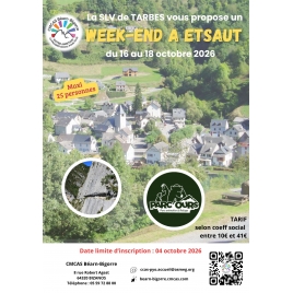 WEEK-END A ETSAUT - 2026