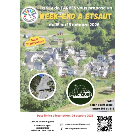 WEEK-END A ETSAUT - 2026